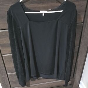 Elegant Black Women's Top